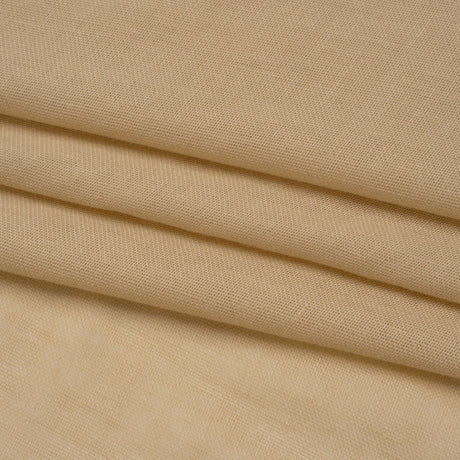 Recycled Polyester Soft Drapery Sheers Woven 118" - Sand - British Imported
