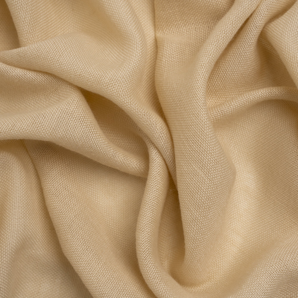 Recycled Polyester Soft Drapery Sheers Woven 118" - Sand - British Imported