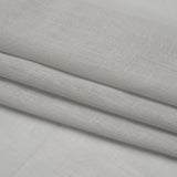Recycled Polyester Soft Drapery Sheers Woven 118" - Silver - British Imported