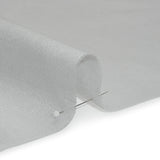 Recycled Polyester Soft Drapery Sheers Woven 118" - Silver - British Imported