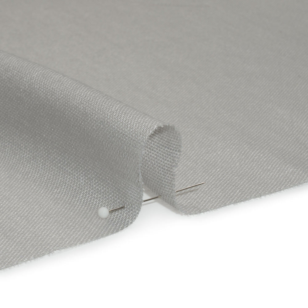 Recycled Polyester Soft Drapery Sheers Woven 118" - Slate - British Imported