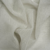 Linen Look Recycled Polyester Drapery Sheers Woven 118" - Aloe - British Imported