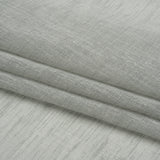 Linen Look Recycled Polyester Drapery Sheers Woven 118" - Mist - British Imported