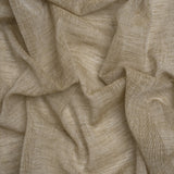 Linen Look Recycled Polyester Drapery Sheers Woven 118" - Olive - British Imported