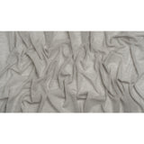 Linen Look Recycled Polyester Drapery Sheers Woven 118" - Pebble - British Imported