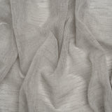 Linen Look Recycled Polyester Drapery Sheers Woven 118" - Pebble - British Imported