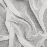 Gauzy Linen Blend Drapery Sheers Woven 118" - Chalk - British Imported