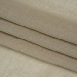 Gauzy Linen Blend Drapery Sheers Woven 118" - Driftwood - British Imported