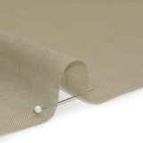 Gauzy Linen Blend Drapery Sheers Woven 118" - Driftwood - British Imported