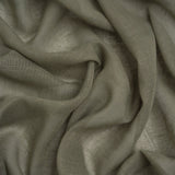 Gauzy Linen Blend Drapery Sheers Woven 118" - Olive - British Imported