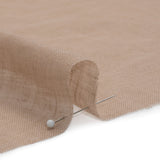 Gauzy Linen Blend Drapery Sheers Woven 118" - Quartz - British Imported