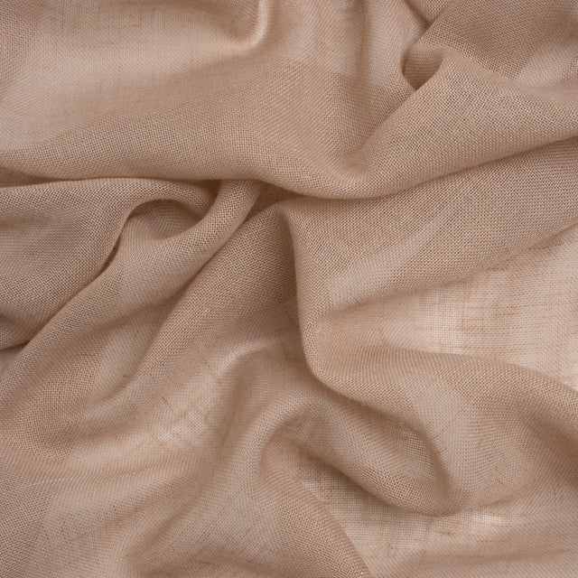 Gauzy Linen Blend Drapery Sheers Woven 118" - Quartz - British Imported