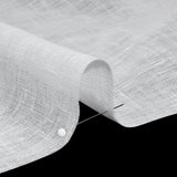 Crisp Linen Blend Drapery Sheers 122" - Chalk - British Imported