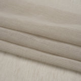 Crisp Linen Blend Drapery Sheers 122" - Flax - British Imported