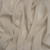 Crisp Linen Blend Drapery Sheers 122" - Flax - British Imported