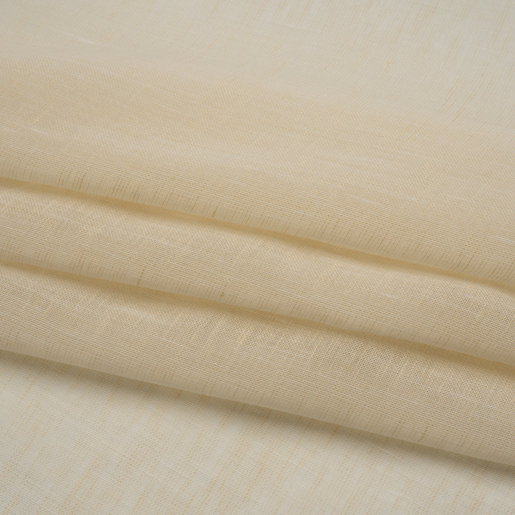 Crisp Linen Blend Drapery Sheers 122" - Linen - British Imported