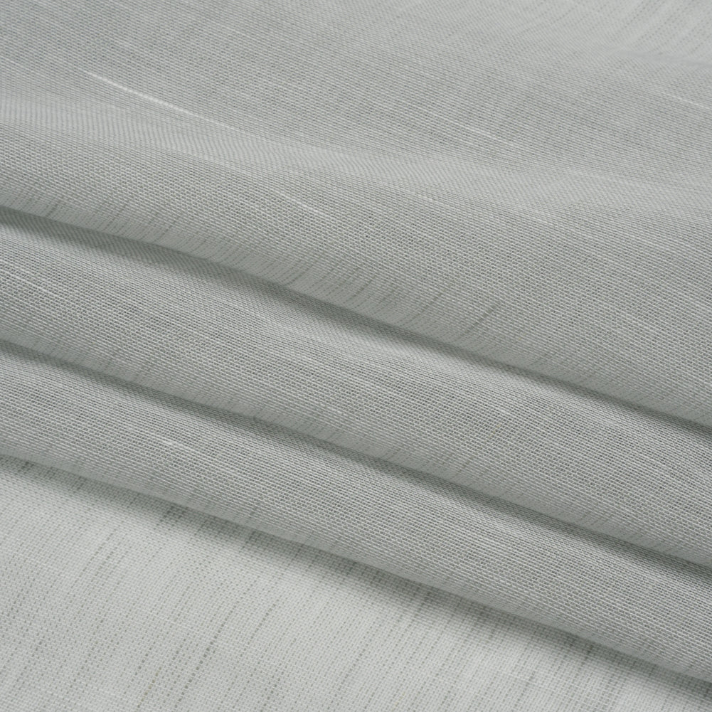 Crisp Linen Blend Drapery Sheers 122" - Mist - British Imported