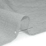 Crisp Linen Blend Drapery Sheers 122" - Mist - British Imported