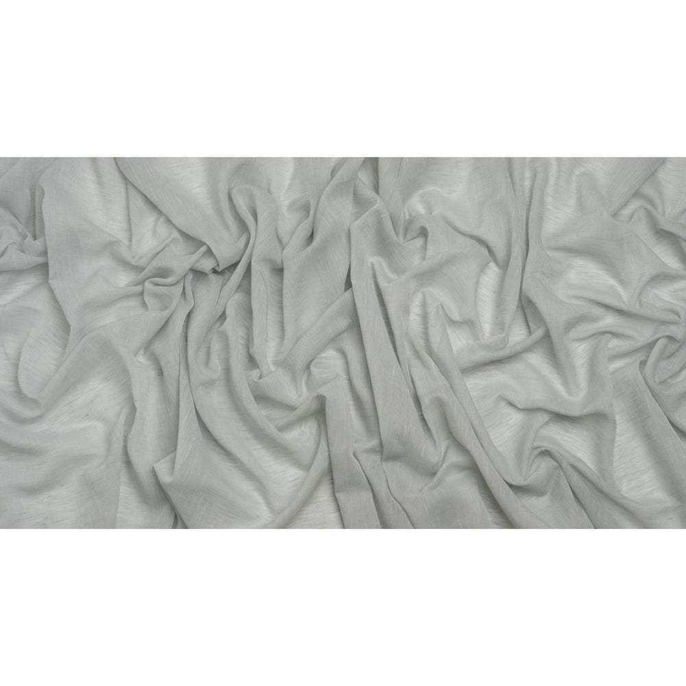 Crisp Linen Blend Drapery Sheers 122" - Mist - British Imported