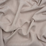 Linen Look Recycled Polyester and Cotton Woven - Shell - British Imported