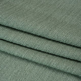 Textured Recycled Polyester Woven - Aloe Boucle Stripes - British Imported