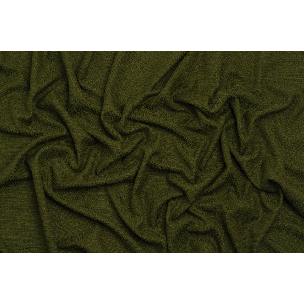 Textured Recycled Polyester Woven - Bottle Boucle Stripes - British Imported