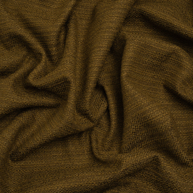 Textured Recycled Polyester Woven - Caper Boucle Stripes - British Imported