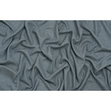 Textured Recycled Polyester Woven - Chambray Boucle Stripes - British Imported