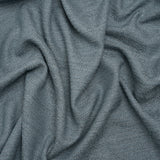 Textured Recycled Polyester Woven - Chambray Boucle Stripes - British Imported