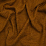 Textured Recycled Polyester Woven - Copper Boucle Stripes - British Imported