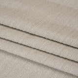 Textured Recycled Polyester Woven - Dove Boucle Stripes - British Imported