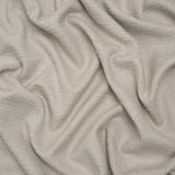 Textured Recycled Polyester Woven - Dove Boucle Stripes - British Imported
