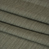 Textured Recycled Polyester Woven - Eucalyptus Boucle Stripes - British Imported