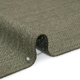 Textured Recycled Polyester Woven - Eucalyptus Boucle Stripes - British Imported
