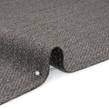 Textured Recycled Polyester Woven - Flint Boucle Stripes - British Imported