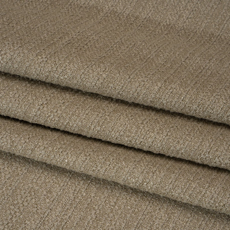 Textured Recycled Polyester Woven - Hemp Boucle Stripes - British Imported