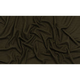 Textured Recycled Polyester Woven - Khaki Boucle Stripes - British Imported