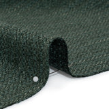 Textured Recycled Polyester Woven - Kingfisher Boucle Stripes - British Imported