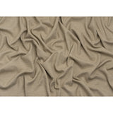 Textured Recycled Polyester Woven - Oatmeal Boucle Stripes - British Imported