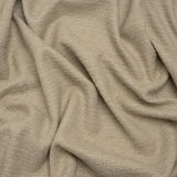 Textured Recycled Polyester Woven - Oatmeal Boucle Stripes - British Imported