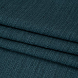 Textured Recycled Polyester Woven - Ocean Boucle Stripes - British Imported