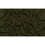 Textured Recycled Polyester Woven - Olive Boucle Stripes - British Imported