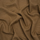 Textured Recycled Polyester Woven - Pecan Boucle Stripes - British Imported
