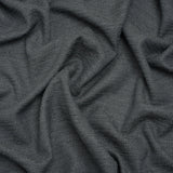 Textured Recycled Polyester Woven - Slate Boucle Stripes - British Imported