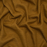 Textured Recycled Polyester Woven - Tumeric Boucle Stripes - British Imported