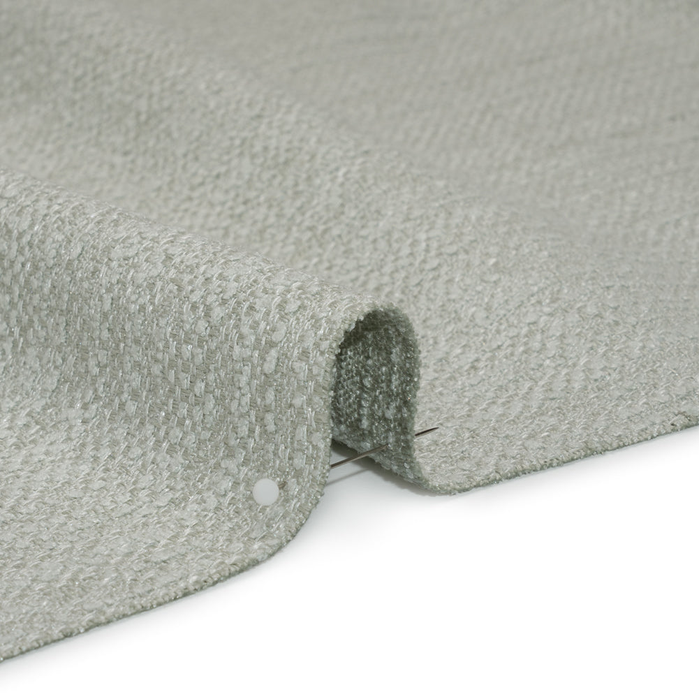 Textured Recycled Polyester Woven - Willow Boucle Stripes - British Imported