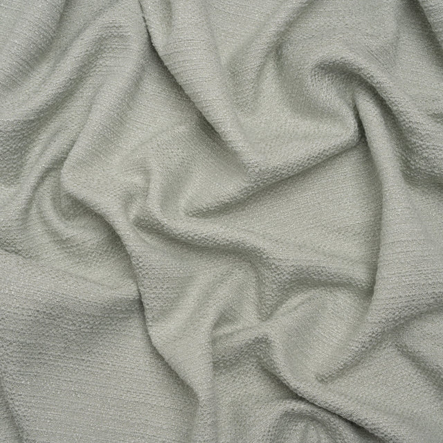 Textured Recycled Polyester Woven - Willow Boucle Stripes - British Imported