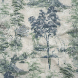 Drapery Jacquard Print - Denim Dreamy Trees - British Imported