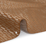 Luminous Drapery Jacquard - Rust Raindrops - British Imported
