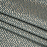 Luminous Drapery Jacquard - Stone Raindrops - British Imported
